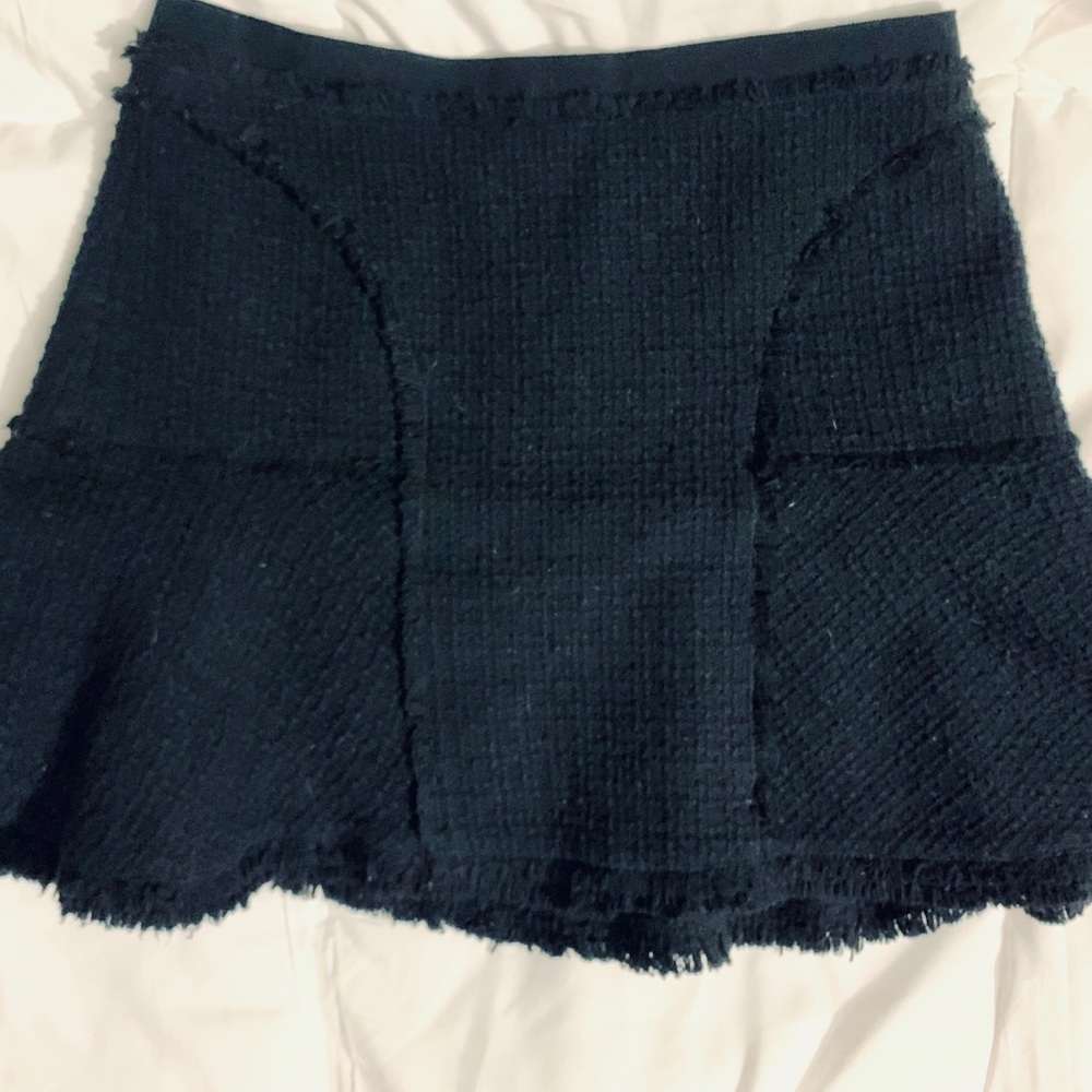 Rebecca Taylor textured & flared mini skirt sz 10